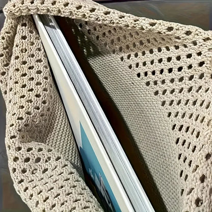 Designer Knitted Handbags For Women Large Capacity Tote Bag Summer Beach Big Purse Casual Hollow Woven Shoulder Bags Female Pack