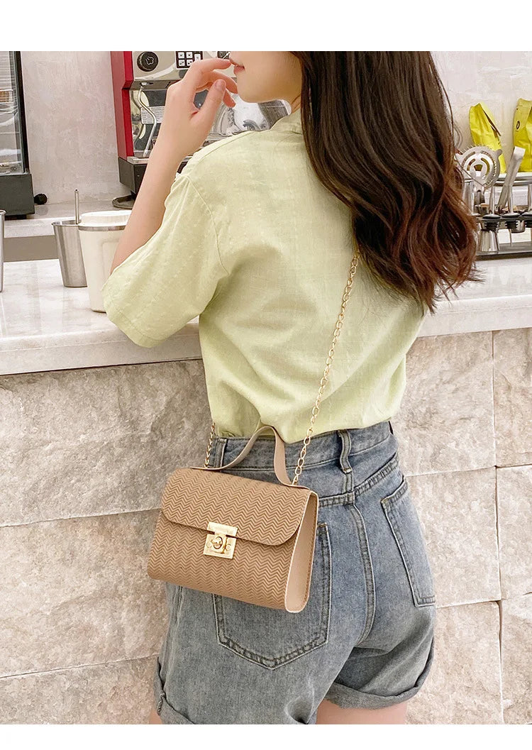 Fashion Small Handbag Women Shoulder Bags 2022 New Luxury Casual Clutch Bag PU Crossbody Bag For WomenSmall  Messenger Bag
