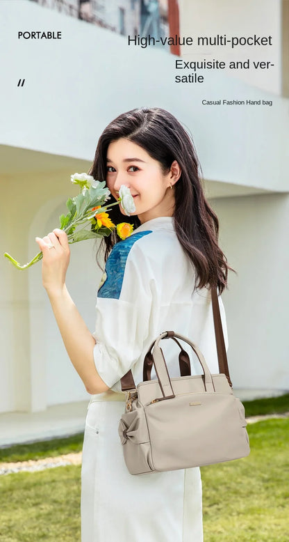 GOLF Women's Handbag Apricot New In Shoulder Bucket Bags for Woman Top Handle Bags Nylon Handbags Ladies Crossbody Fashion 2024