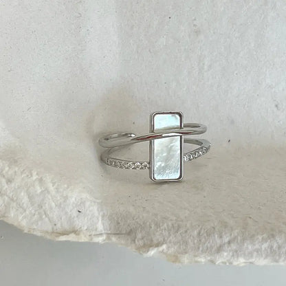 Light Luxury Zircon Retro Intersection Jewelry