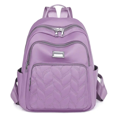 Fashion Oxford Cloth Embroidery Backpack for Students