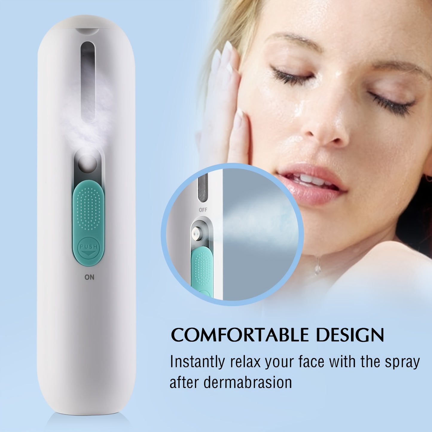 3-in-1 Diamond Microdermabrasion System - Exfoliates, Hydrates, and Removes Blackheads with 5 Diamond Tips and 5 Suction Levels for Radiant, Smooth Skin - Professional-Grade Skin Care for Beauty and Personal Use