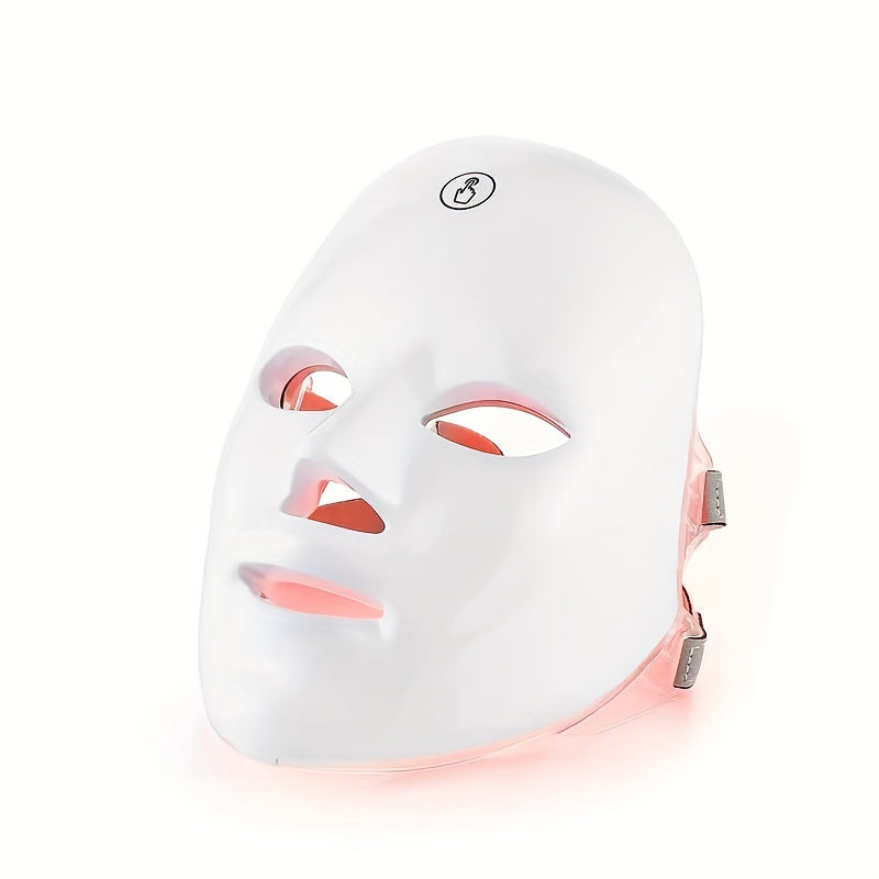 LED Face Mask With 7 Colors, Electric Beauty Facial Mask Instrument, Facial Skin Care Device