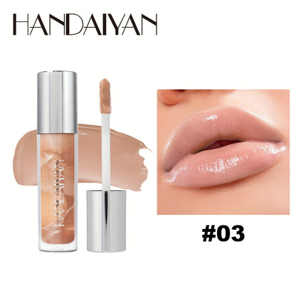 Marble Lip Glaze, Moisturizing Long-Lasting Liquid Lipstick, Lip Gloss, Vibrant Color Selection, 0.14oz Each, Non-Stick Formula, High-Shine Finish, Lightweight Beauty Makeup