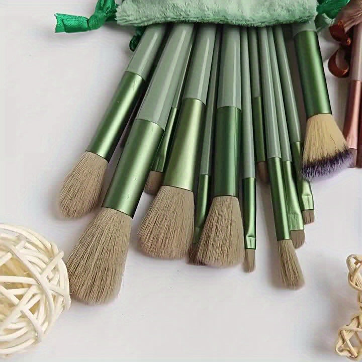 Makeup Brush Set Soft Fluffy Professiona Cosmetic Foundation PowdeiEyeshadow Kabuki Blending Make Up Brush Beauty Tool MakeupSponge Storage Bag