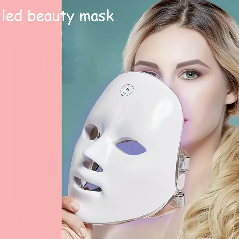 Portable LED Red Light Beauty Device - Wrinkle & Blemish Removal, USB Rechargeable, Perfect Gift for Women
