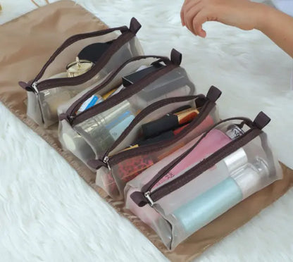 Upgraded Large Capacity Portable Cosmetic Storage Bag