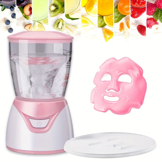 DIY Fruit and Vegetable Facial Mask Maker Machine, Hypoallergenic Home Spa Face Mask Beauty Tool, Battery Powered (Batteries Not Included), Anti-Wrinkle and Skin Rejuvenation Therapy