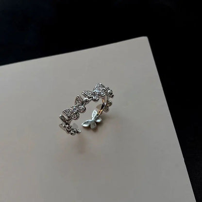 Light Luxury Zircon Retro Intersection Jewelry