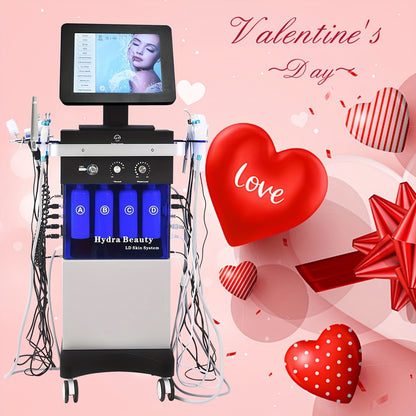 14-in-1 Professional Beauty Salon Facial Massage Machine - Perfect for New Spa Owners, 110-130V US Plug