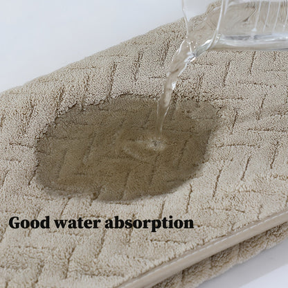 [High Quality Bath Towels] 8pcs Extra Large Bath Towels Set - High Quality 400GSM Microfiber Material - Including 4 Washcloths + 2 Hand Towels + 2 Bath Sheets Towels, Good Water Absorption, Beauty Makeup Accessories, Bathroom