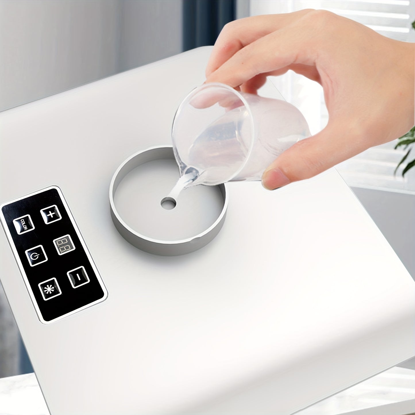 Facial Mask Instrument Seven color folding face hydration spray instrument Steaming face machine Photodynamic LED beauty instrument Christmas gift, Valentine's Day gift, Mother's Day gift, birthday gift, girlfriend, female gi