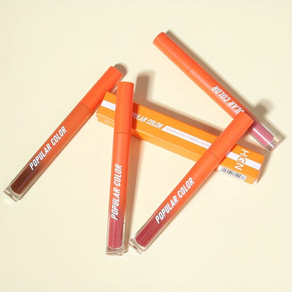 Beauty Matte Lip Gloss Glitter 19 Colors Long Lasting Moisturizing Liquid Makeup Rouge Lip Glaze Cosmetic, Liquid Lipstick, Lip Makeup For Music Festival