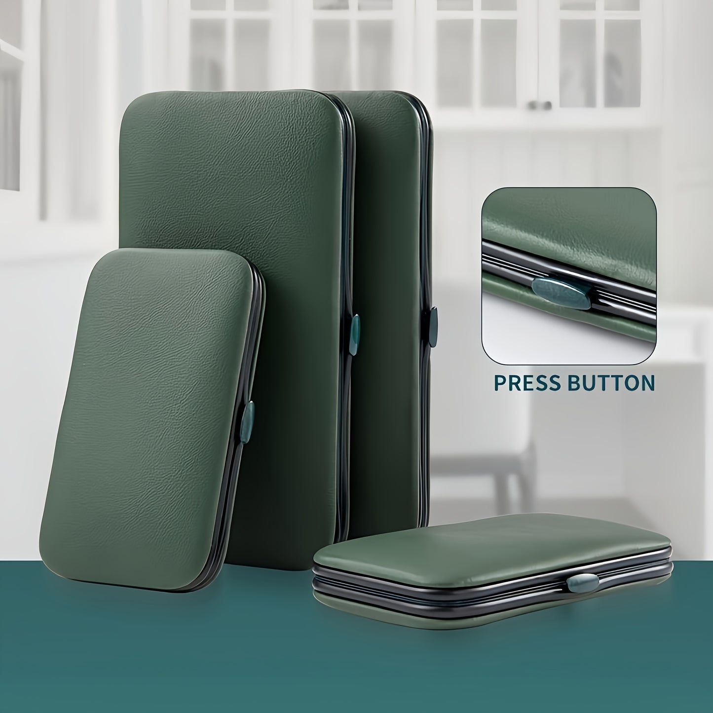 7pcs/10pcs/12pcs/18pcs high-quality beauty and manicure set, German craftsmanship stainless steel nail clipper set, nail clipper set for home use, pedicure tool ear scoop nail clipper set