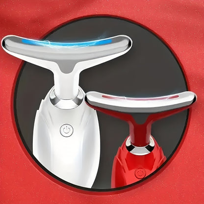 1Pc Electric Neck Beauty Device Neck Lift Massager Home Beauty Device Face and Neck Wrinkle Care Massager