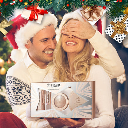 Ideal Gift For Women-Charm Beauty Essentials: Flawless Daily Makeup Finish 5-Piece Set