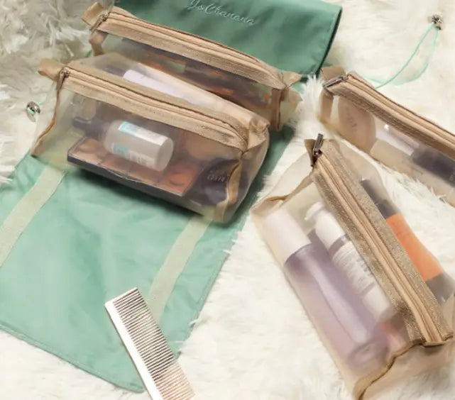 Upgraded Large Capacity Portable Cosmetic Storage Bag