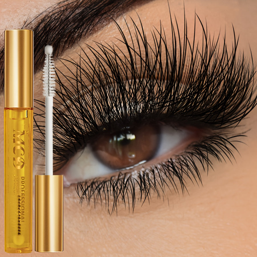 Natural Eyelash Serum - with Curling & Slender Lashes, Long-Lasting Volume & Curl, Non-Greasy Formula, for Everyday & Special Events - Eye Makeup Gel Mascara Cream, Event Beauty Product, Sleek Tube Packaging, Nourishing Ingre