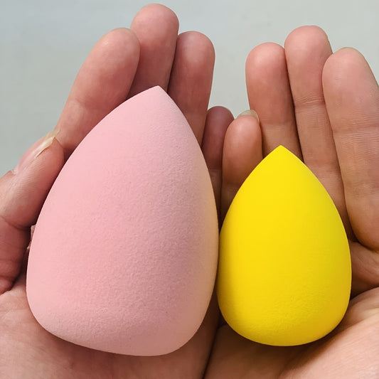 Jumbo Size Makeup Sponge 2.09*2.99inch, Premium Beauty Blending Sponge For Cosmetics, Soft & Portable