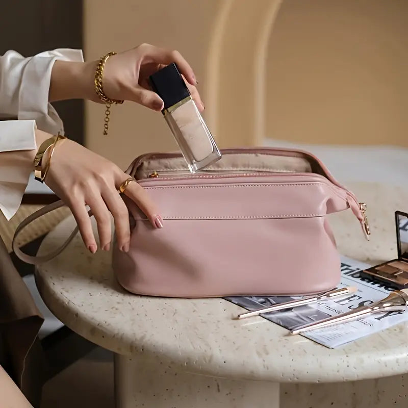 Large Waterproof Multifunctional Cosmetic Bag for Travel