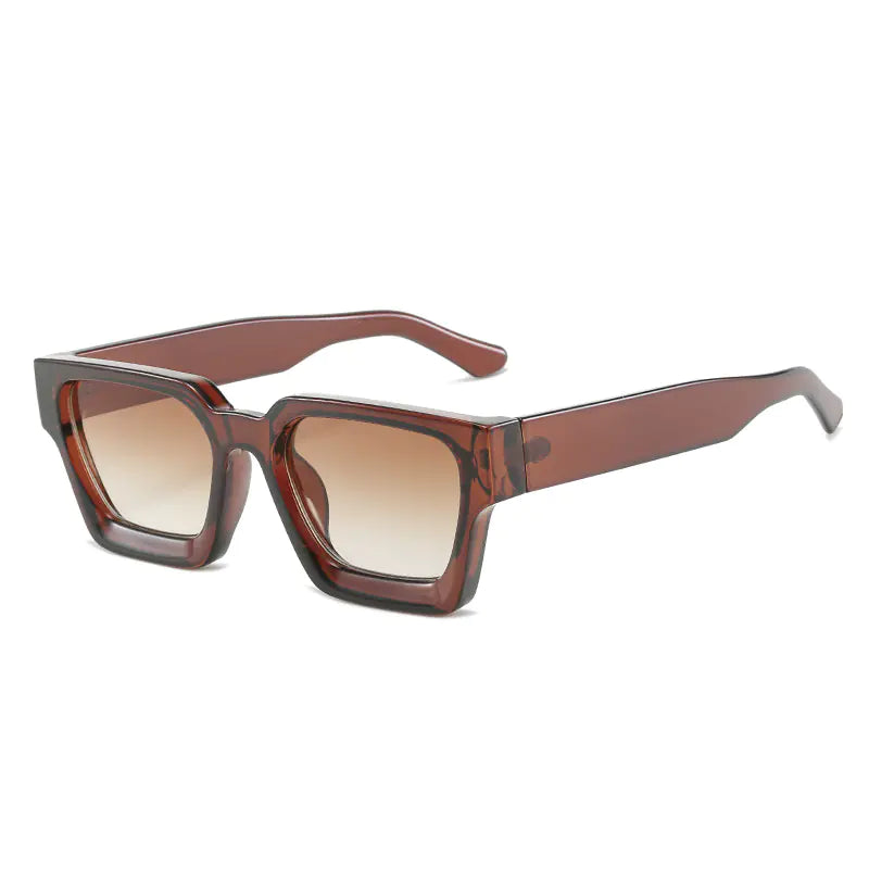 Trendy Square Oversized Sunglasses