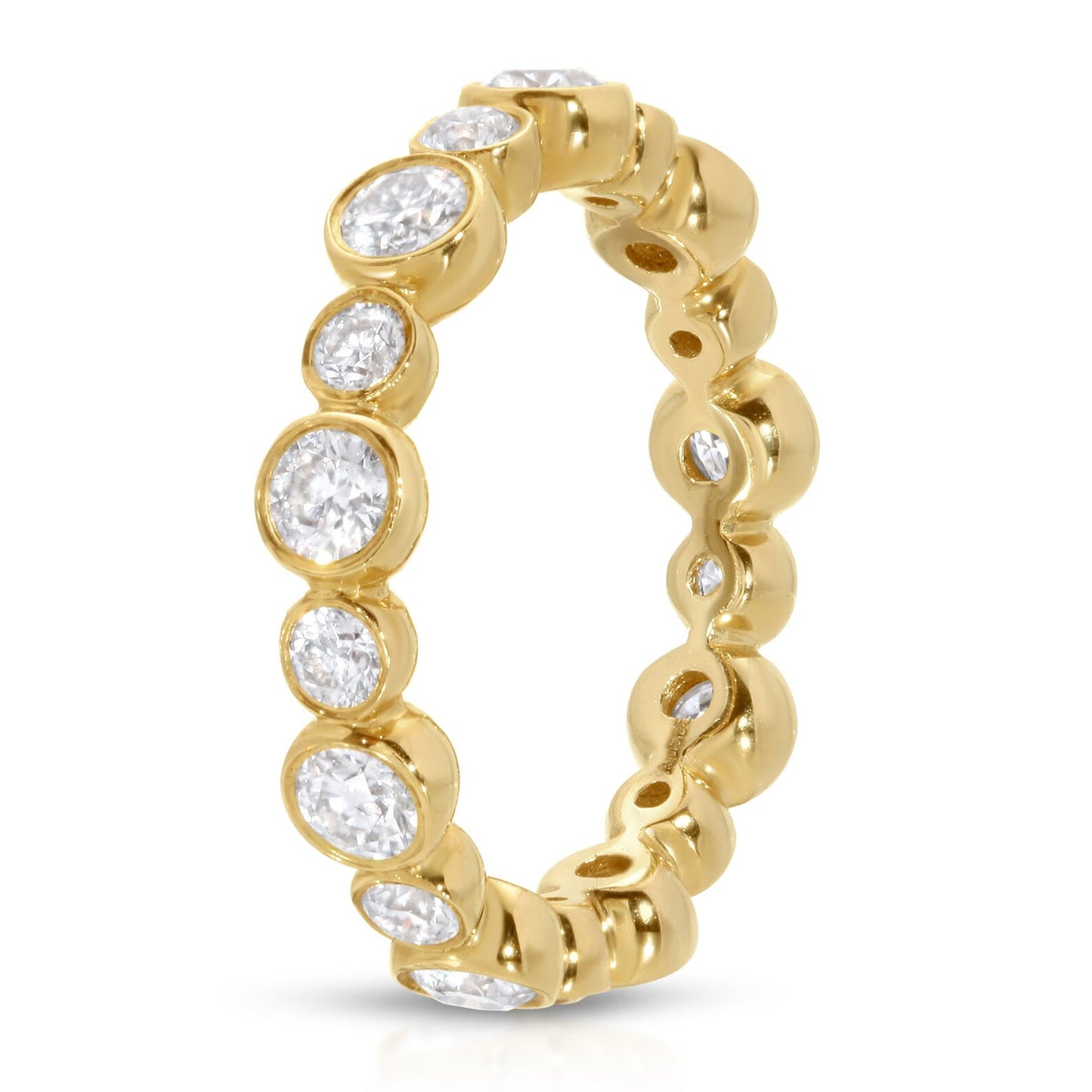 Round Cubic Zirconia Ring for Women