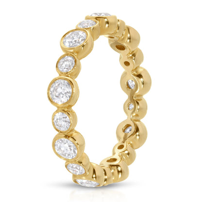 Round Cubic Zirconia Ring for Women