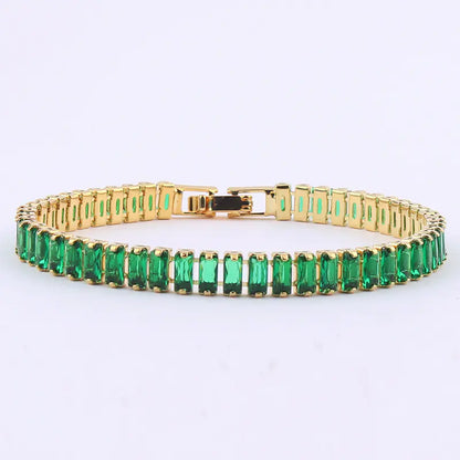Green Zircon Women's Pull Bracelet Jewelry