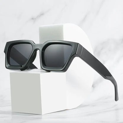 Trendy Square Oversized Sunglasses