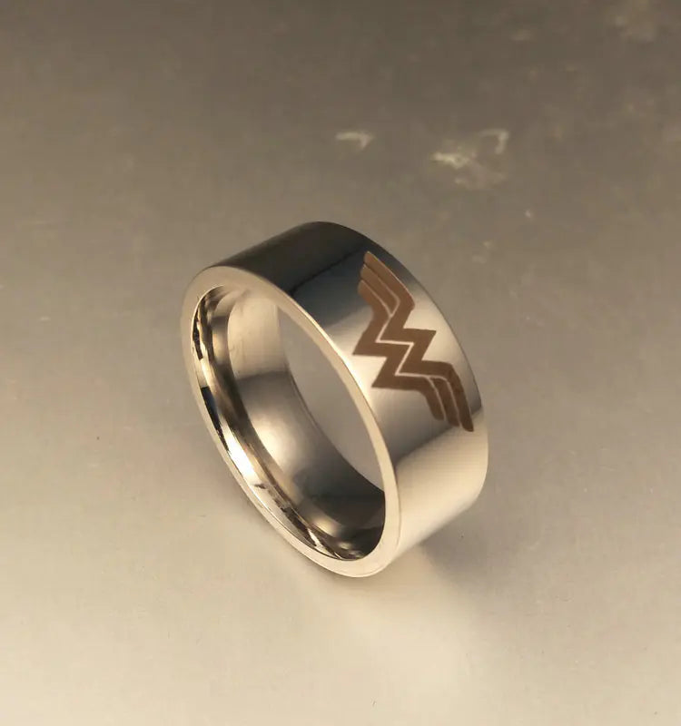 Wonder Woman and Batman Series Rings Collection